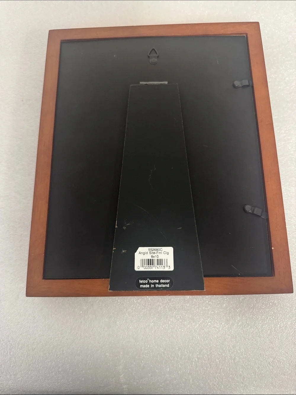 Fetco Wooden Multi-Photo Frame in Warm Brown 8x10 angled frame